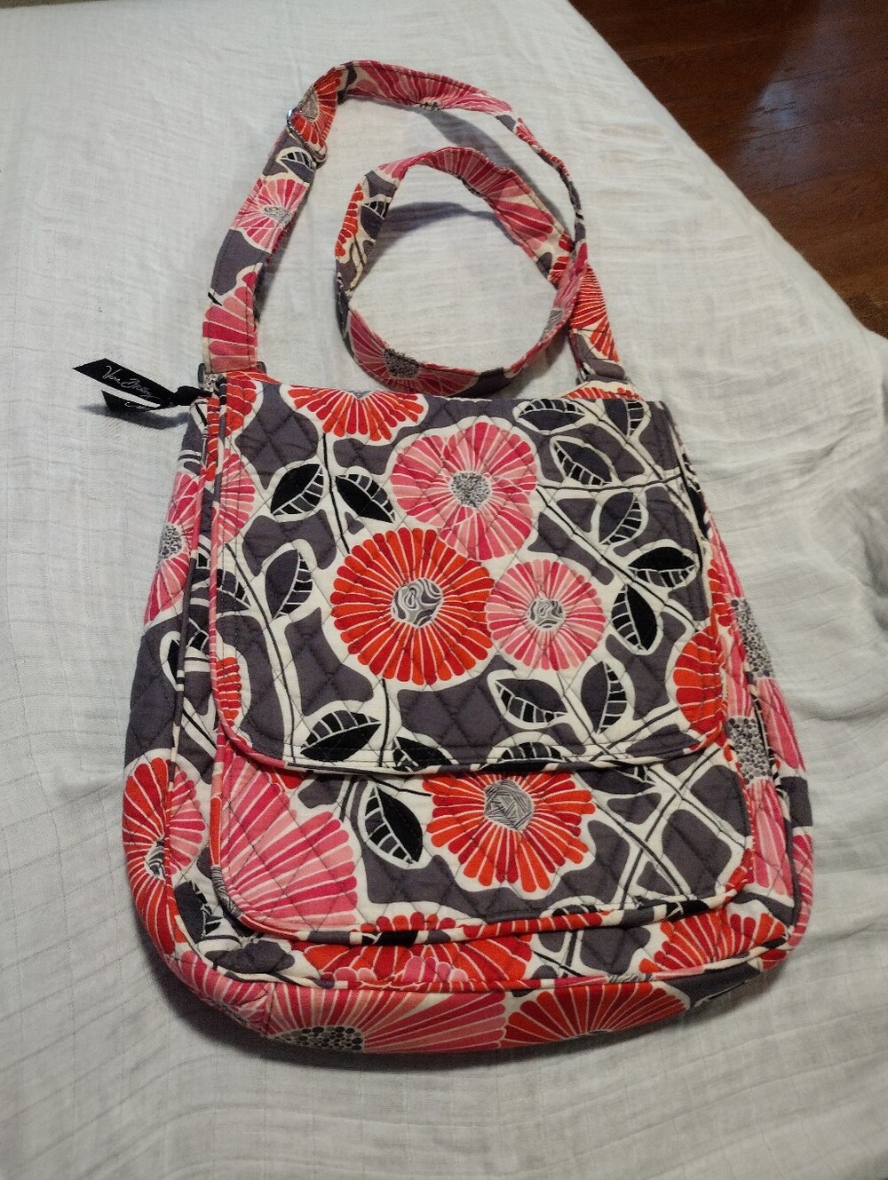 Vera Bradley Mail Bag Cherry Blossom Crossbody